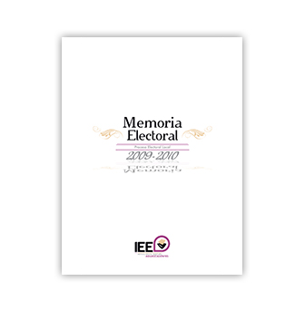 Memoria Electoral 2009-2010