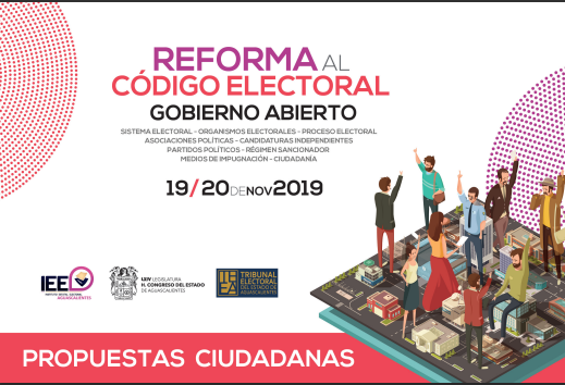 Reforma al Código Electoral Gobierno Abierto 2019